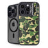 Green Street Camo iPhone 13 Pro Max Kickstand Case
