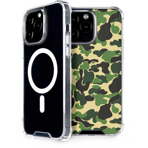 Green Street Camo iPhone Cases