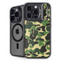 Green Street Camo iPhone 14 Pro Max Kickstand Case