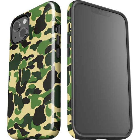 Green Street Camo iPhone 15 Impact Case