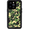 Green Street Camo iPhone 15 Pro Waterproof Case