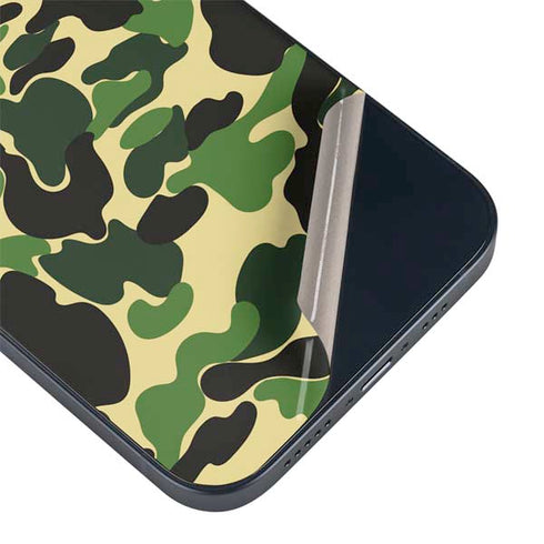 Green Street Camo iPhone 15 Skin