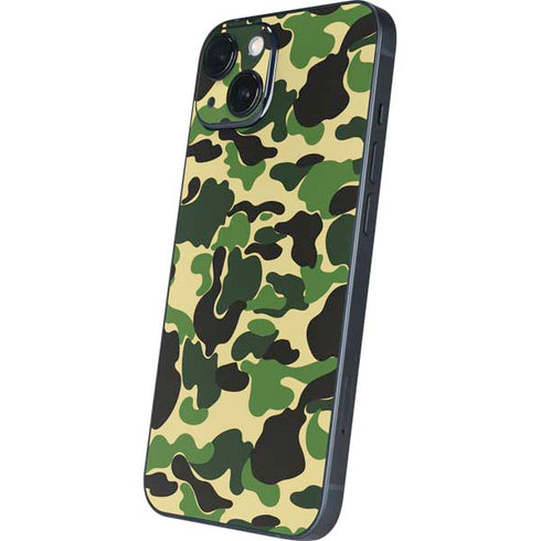 Green Street Camo iPhone 15 Skin