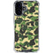 Green Street Camo iPhone 16 Clear Case