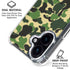 Green Street Camo iPhone 16 Clear Case