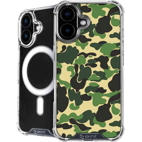 Green Street Camo iPhone 16 Plus MagSafe Case