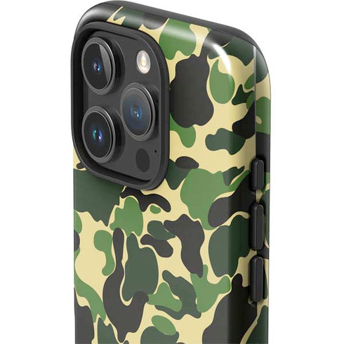 Green Street Camo iPhone 16 Pro Impact Case