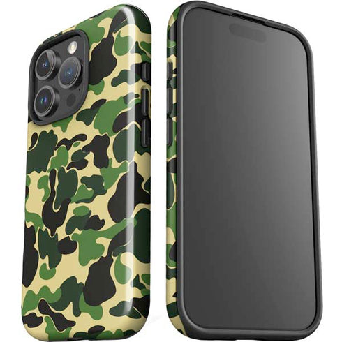 Green Street Camo iPhone 16 Pro Impact Case