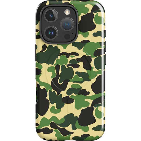 Green Street Camo iPhone 16 Pro Magsafe Impact Case