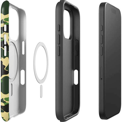Green Street Camo iPhone 16 Pro Magsafe Impact Case