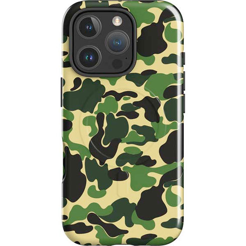 Green Street Camo iPhone 16 Pro Max Magsafe Impact Case