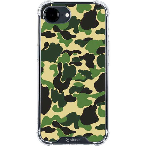 Green Street Camo iPhone 16e Clear Case