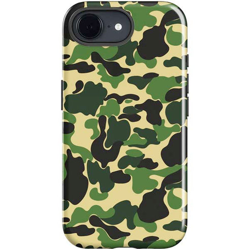 Green Street Camo iPhone 16e Impact Case