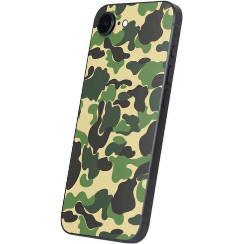 Green Street Camo iPhone 16e Skin