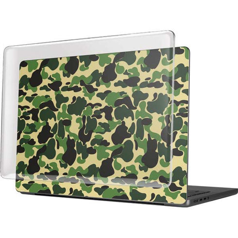 Green Street Camo MacBook Pro 14in (2021-24) Case plus Skin