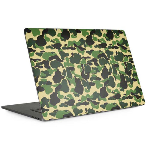 Green Street Camo MacBook Skins