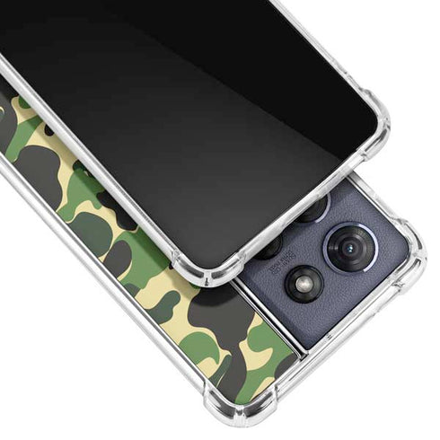 Green Street Camo Moto G Stylus 5G (2025) Clear Case