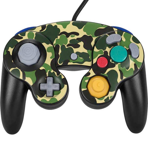 Green Street Camo Nintendo Skins