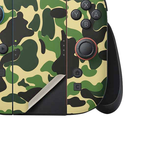 Green Street Camo Nintendo Switch 2 (2025) Joy-Con Controller Skin