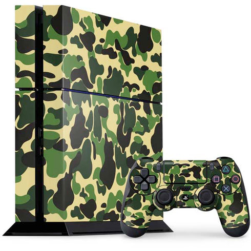 Green Street Camo PlayStation PS4 Skins