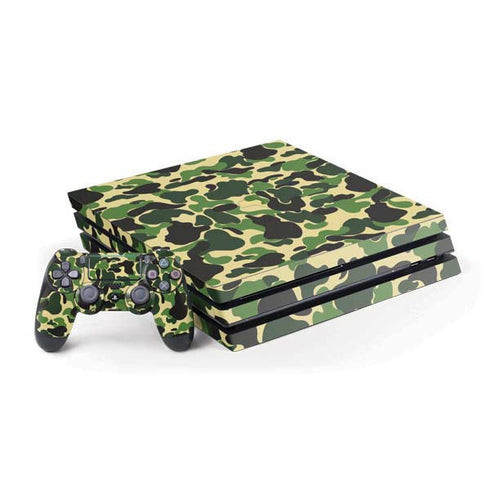 Green Street Camo PlayStation PS4 Skins