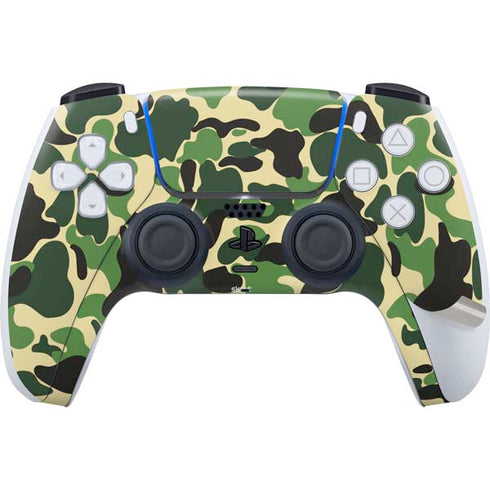 Green Street Camo PS5 Pro Disk Bundle Skin