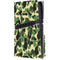 Green Street Camo PS5 Pro Disk Console Skin