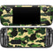 Green Street Camo Steam Deck Handheld Gaming Computer OLED Skin