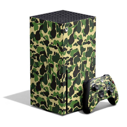 Green Street Camo Xbox Series X Bundle Skin