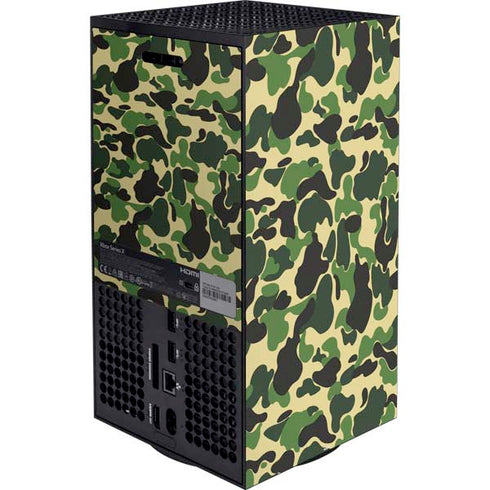 Green Street Camo XBox Series X Digital Edition Bundle Skin