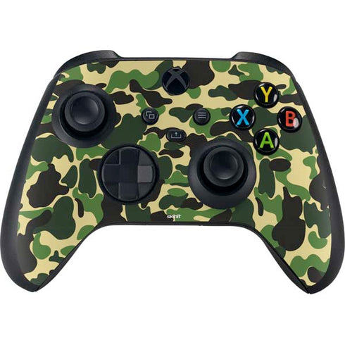 Green Street Camo XBox Series X Digital Edition Bundle Skin