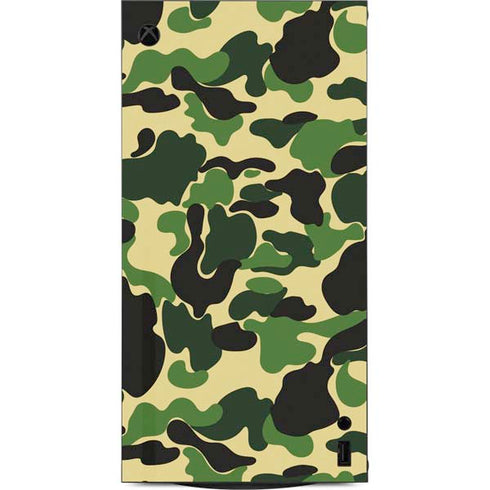 Green Street Camo XBox Series X Digital Edition Console Skin