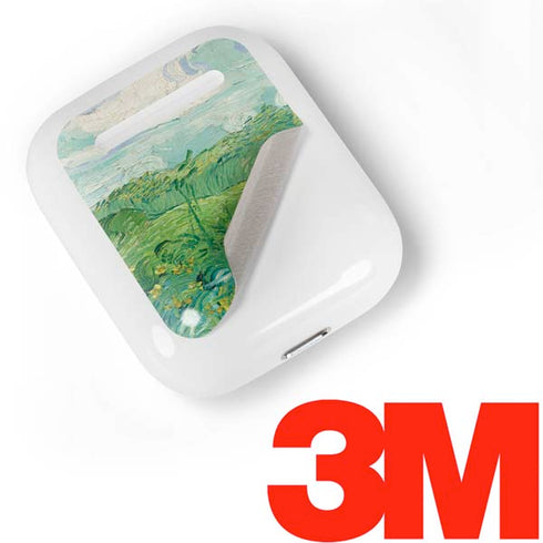 Green Wheat Fields by Vincent van Gogh Apple AirPods Skin