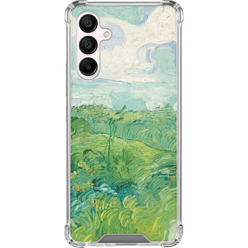 Green Wheat Fields by Vincent van Gogh Galaxy A16 5G Clear Case