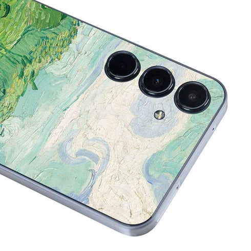 Green Wheat Fields by Vincent van Gogh Galaxy A55 5G Skin