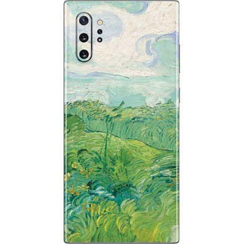 Green Wheat Fields by Vincent van Gogh Galaxy Note 10 Plus Skin