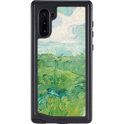 Green Wheat Fields by Vincent van Gogh Galaxy Cases