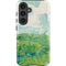 Green Wheat Fields by Vincent van Gogh Galaxy S25 Impact Case