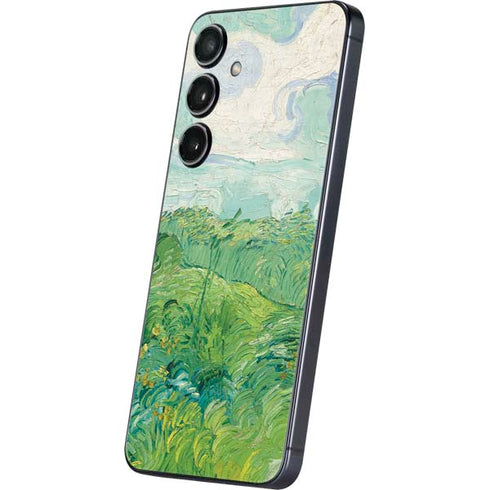 Green Wheat Fields by Vincent van Gogh Galaxy S25 Skin