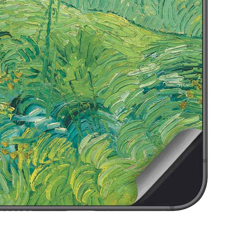 Green Wheat Fields by Vincent van Gogh Galaxy S25 Skin