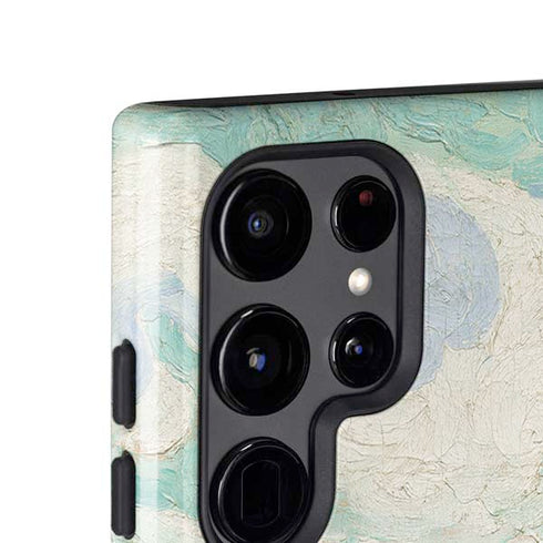Green Wheat Fields by Vincent van Gogh Galaxy S25 Ultra Impact Case