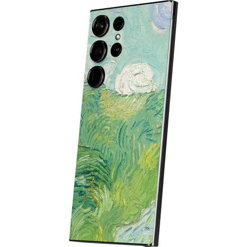 Green Wheat Fields by Vincent van Gogh Galaxy S25 Ultra Skin