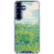 Green Wheat Fields by Vincent van Gogh Galaxy S25 Clear Case