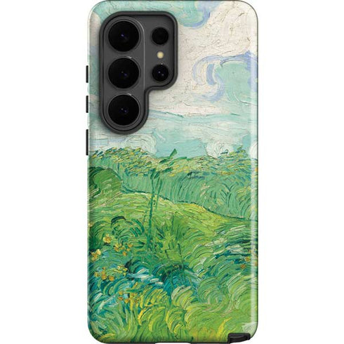 Green Wheat Fields by Vincent van Gogh Galaxy S26 Ultra Impact Case