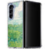 Green Wheat Fields by Vincent van Gogh Galaxy Z Fold5 5G Clear Case