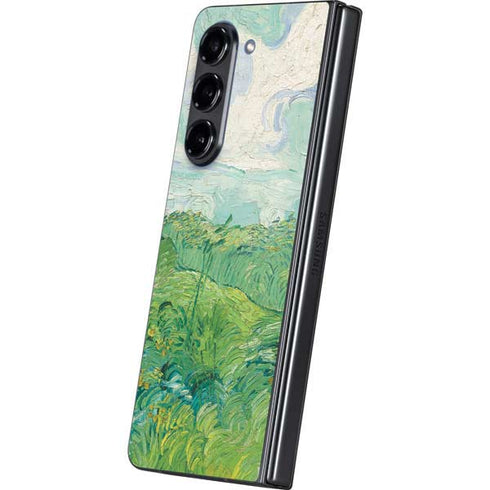 Green Wheat Fields by Vincent van Gogh Galaxy Z Fold5 5G Skin