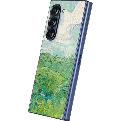 Green Wheat Fields by Vincent van Gogh Galaxy Z Fold6 Skin