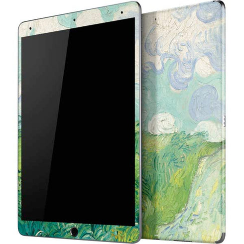 Green Wheat Fields by Vincent van Gogh iPad Skins