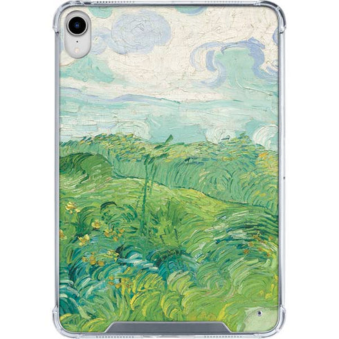 Green Wheat Fields by Vincent van Gogh iPad 11th Gen (2025) Clear Case