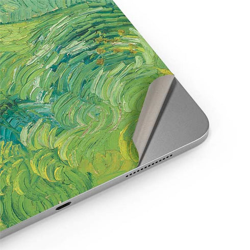 Green Wheat Fields by Vincent van Gogh Apple iPad Air Skin